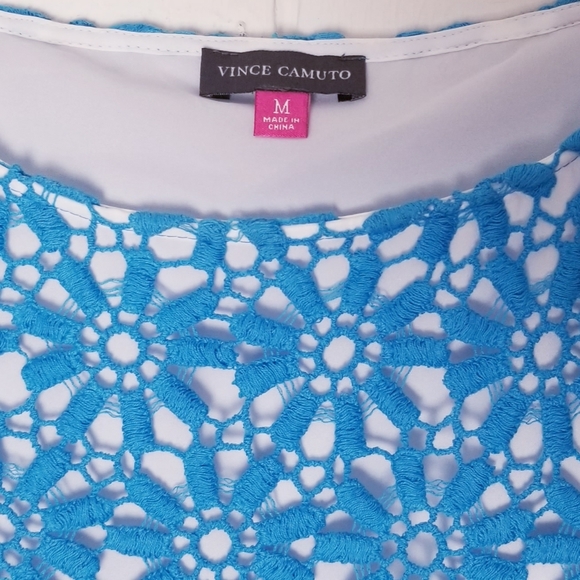 Vince Camuto Floral Tank Top - Picture 2 of 10